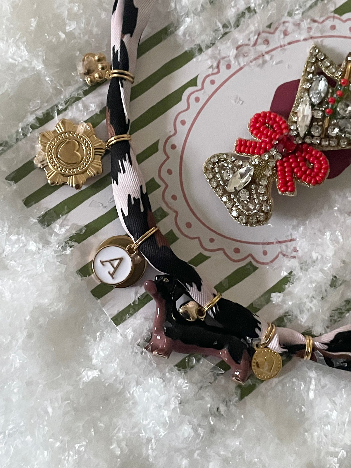 1C/ Collier LOVE LEO LOULOU 🐆❤️🥰😍🐾🎄UTAH ❤️