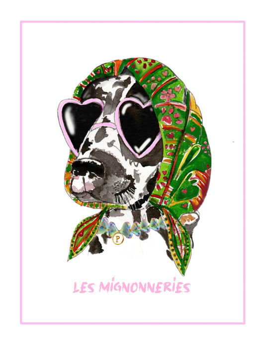1B/ AQUARELLE DE TON LOULOU Personnalisée ❤️LES MIGNONNERIES 💋 🖌️🎨🖼️🫶🏻☀️😎