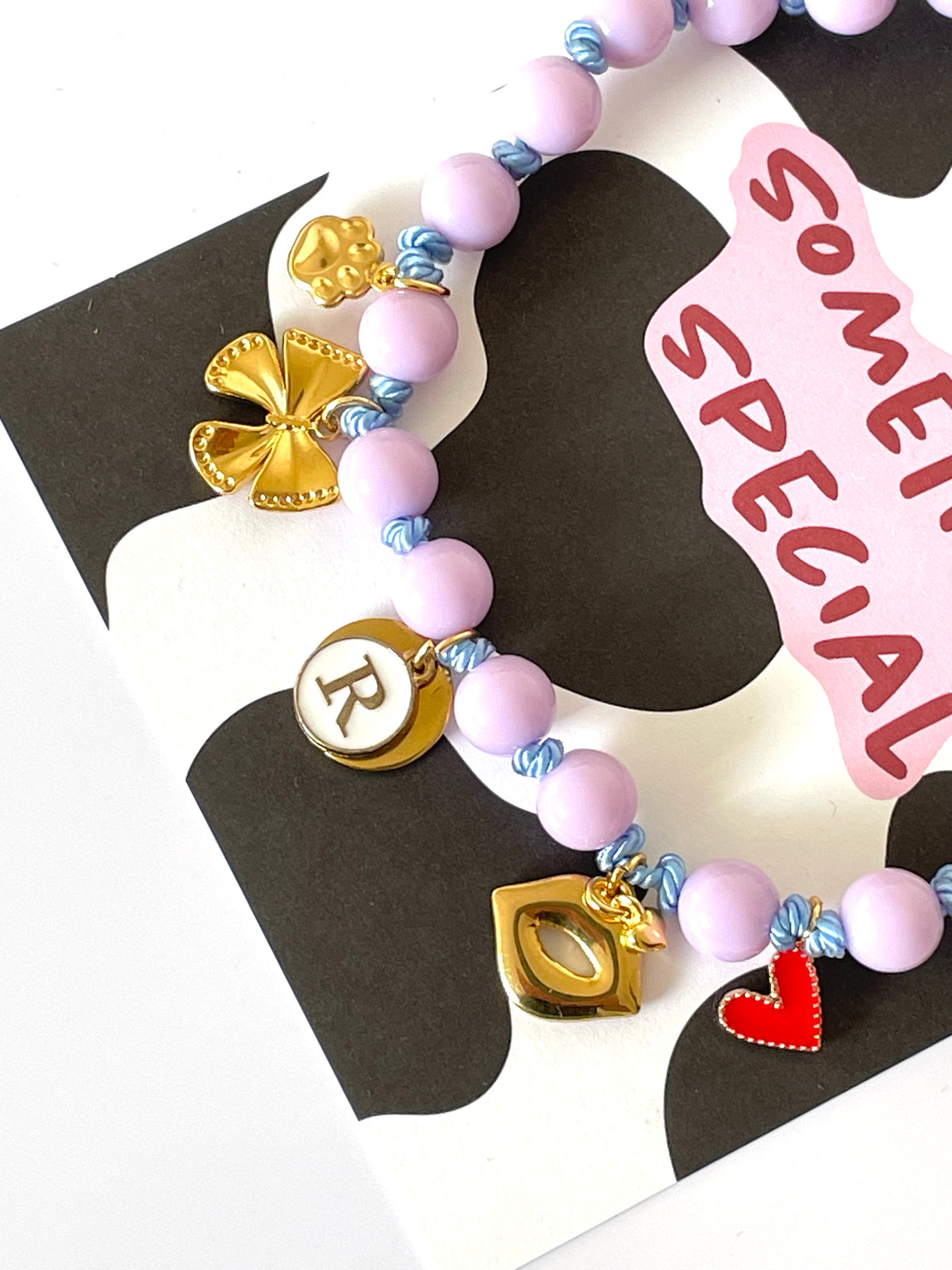 Collier BISOU LILAC 🩵💜🩵💜💋🐾 🦋❤️ VALENTINE 🥰