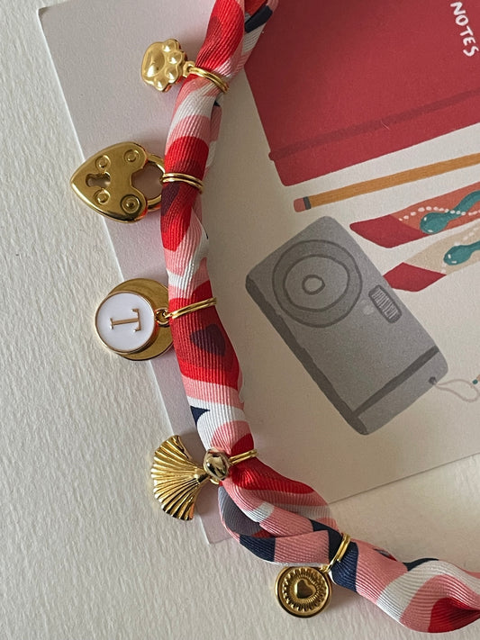 1C/ Collier bandana foulard LOVE LOVE LOULOU ✨🐶🤩🐾🥰👁️❤️🩷❤️