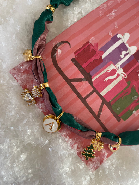 1C/ Collier Foulard WOOFMAS TEDDY BEAR BRIGHT 🎁🐻✨♥️🎄🤩