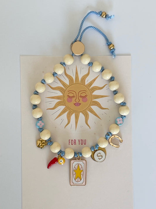 1E/ Collier PORTE-BONHEUR SÉRIE ARCHIVE 🩵🌶️🤩🌞 ❤️🥰