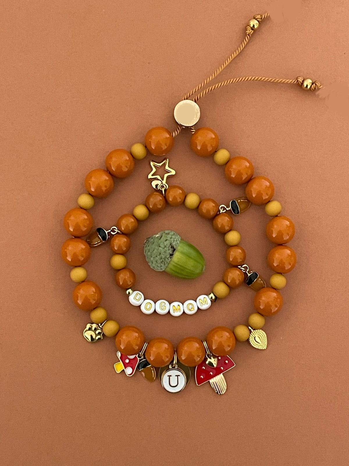 1C/Collier & Bracelet MATCHY MATCHY HELLO AUTUMN 🤩❤️🍄PAULINE & ROSIE 🥰