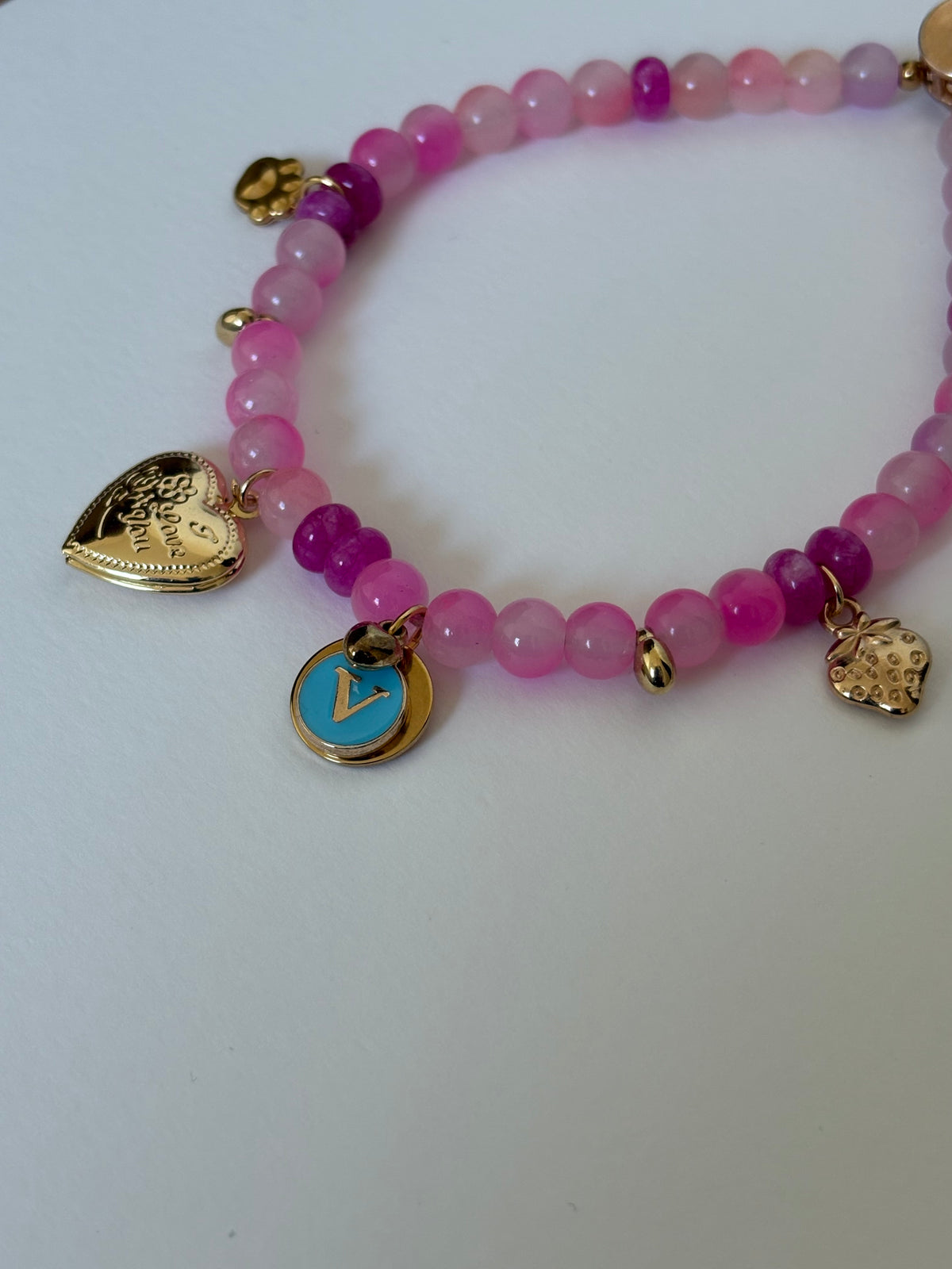 Collier Pink Girly sur mesure