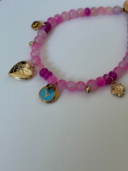 Collier Pink Girly sur mesure