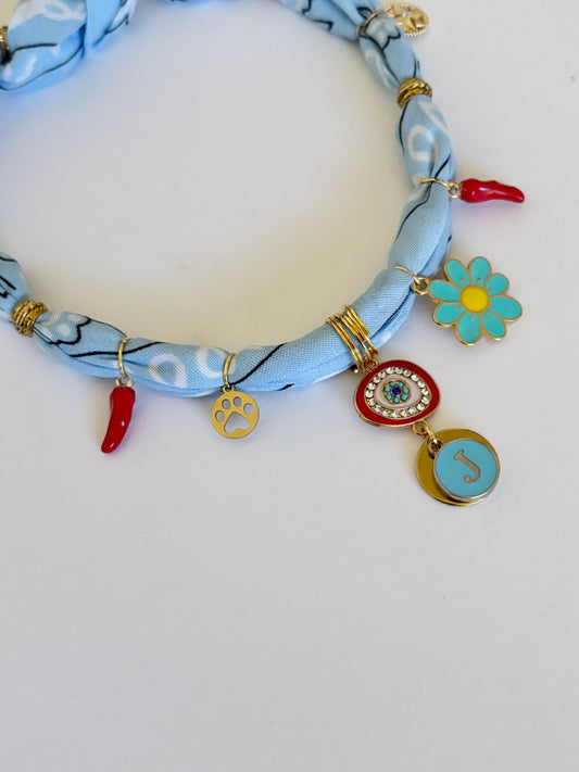 Collier Porte-Bonheur 2 🌶️🩵🐾👁️🤩