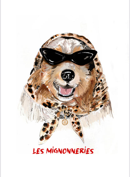 1B/ AQUARELLE DE TON LOULOU Personnalisée ❤️LES MIGNONNERIES 💋 🖌️🎨🖼️🫶🏻☀️😎