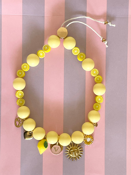 Collier Lemon 🍋🍋‍🟩 Pastel 💛😍🥰