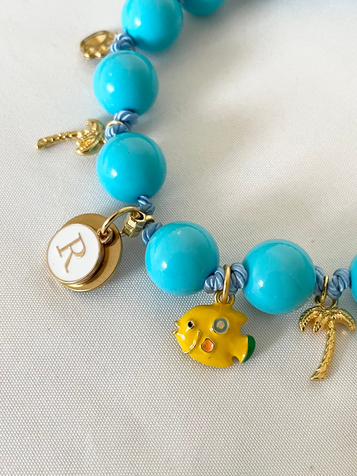 Collier POISSON 🐠🩵💛🌊🤩