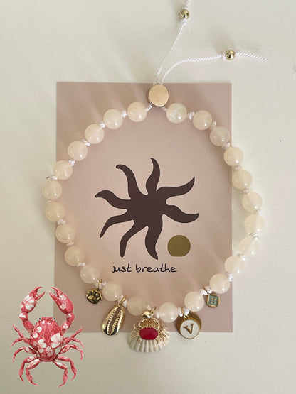 1B/ Collier Loulou Coquillages & Crustacés 🦀🐚☀️🤩🐶💦🥰🩵