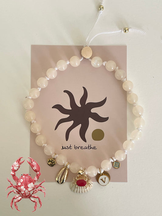 1B/ Collier Loulou Coquillages & Crustacés 🦀🐚☀️🤩🐶💦🥰🩵