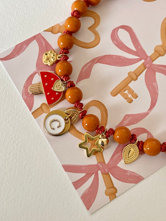 1C/ Collier HELLO LOULOU   🤩✨🥰⭐️🍄