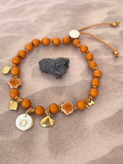 Collier CORAL FISH 🐚🐚🧡🐡🦴🤩