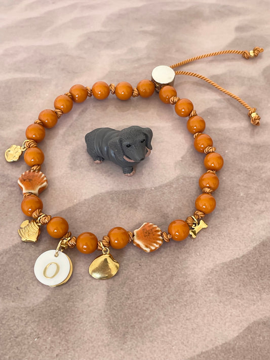 Collier CORAL FISH 🐚🐚🧡🐡🦴🤩