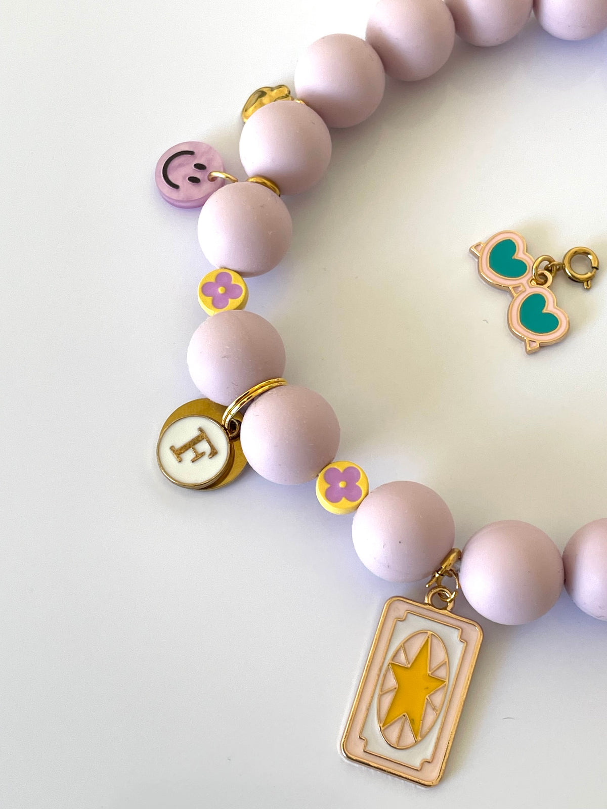 Collier PASTEL LAVENDER 💜😎🐾🩵