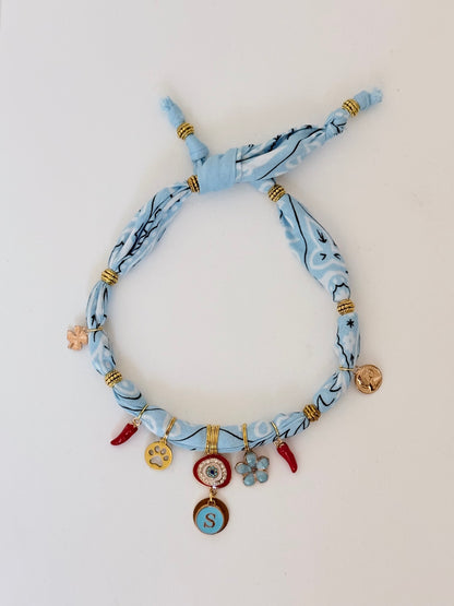 Collier Bandana porte-bonheur 🌶️👁️🐾🍀🤩