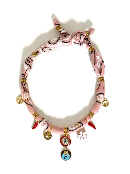 Collier bandana porte-bonheur 🌶️👁️🐾🤩 POUR JUNE ❤️