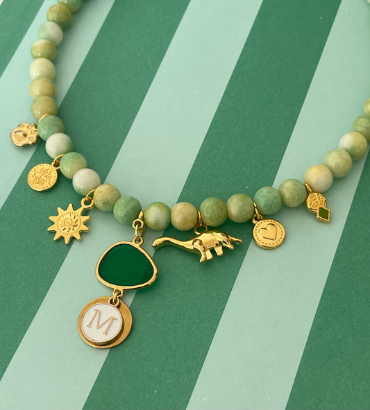 Collier SUNGLASSES DINO Pastel green 🦕🐚☀️🕶️❤️💚✨🤩