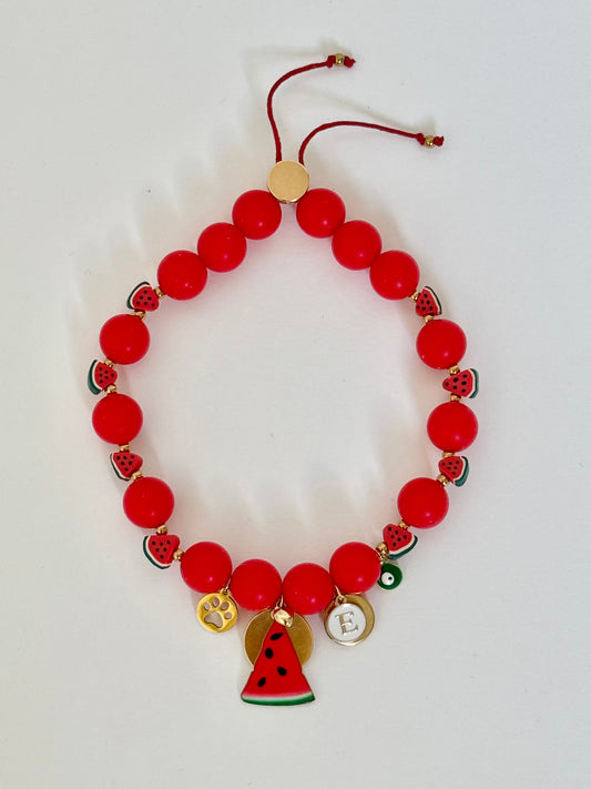 Collier PASTÈQUE 🍉🍉🍉🍉