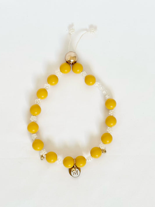 Collier LOVE Yellow