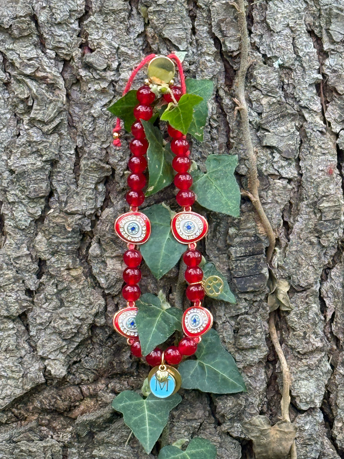 Collier ŒIL PORTE-BONHEUR 👁️🐾❤️