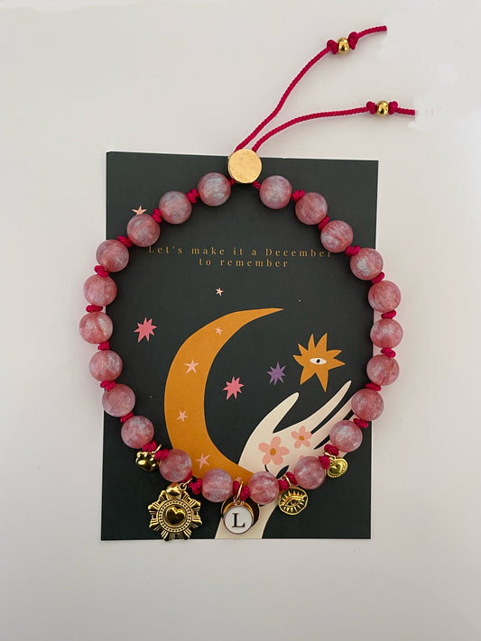 1D/ Collier  LOVE GLITTER PINK 💖✨✨🤩✨👁️🐾🫶🏻