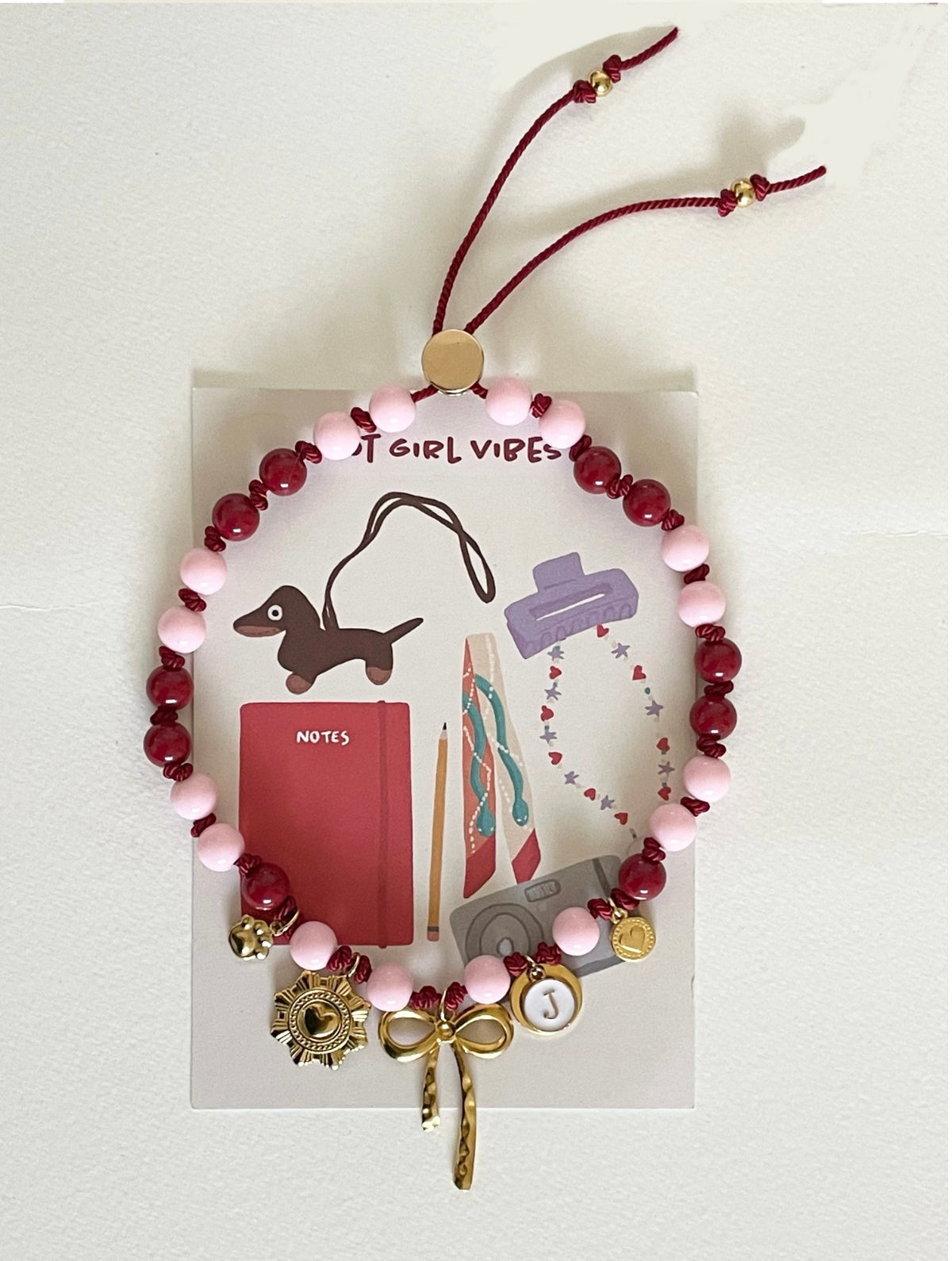 1C/ Collier XL Love node bicolor ♥️🩷♥️✨🎀🥰🐶🐾