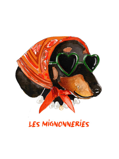 1B/ AQUARELLE DE TON LOULOU Personnalisée ❤️LES MIGNONNERIES 💋 🖌️🎨🖼️🫶🏻☀️😎