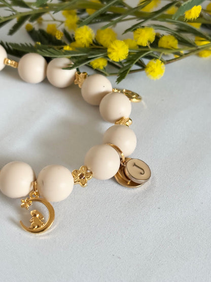 Collier PASTEL NATURAL 🐰🌙
